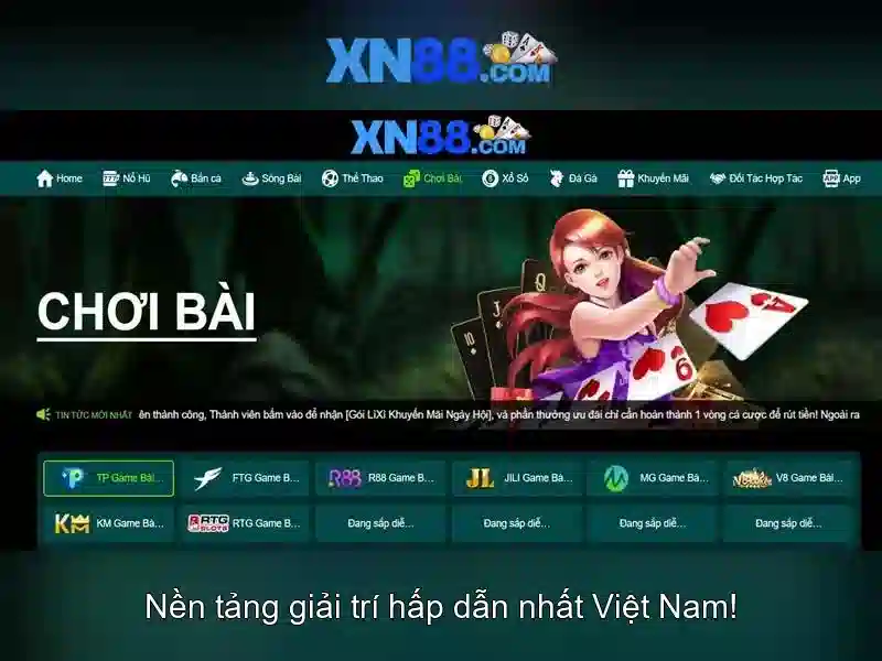 xn88: Nền tảng giải trí trực tuyến và phân tích chi tiết